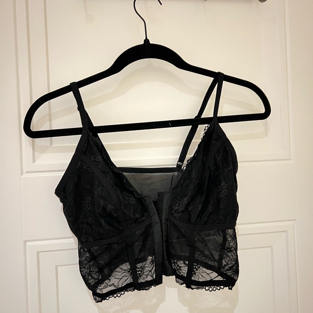 Black Lace Bralette